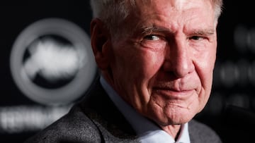 The 76th Cannes Film Festival - Press conference of the film "Indiana Jones and the Dial of Destiny" (Indiana Jones et le cadran de la destinee) Out of Competition - Cannes, France, May 19, 2023. Cast member Harrison Ford attends. REUTERS/Gonzalo Fuentes