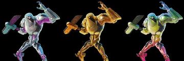 Estilos Plateado, Dorado y Arcoíris del skin Zyg