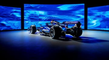 Presentación del nuevo coche de Williams Racing.