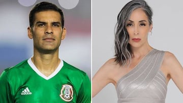 El exfutbolista Rafa Márquez y la actriz Adriana Lavat.