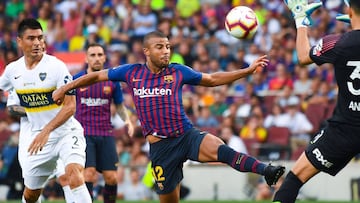 Rafinha con el Barcelona. 