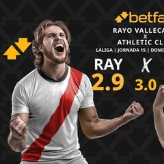 Rayo Vallecano vs. Athletic Club: horario, TV, pronósticos, estadísticas y clasificación