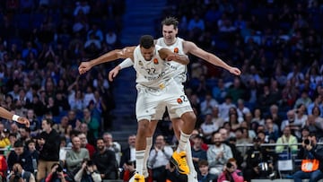 24/02/26 PARTIDO BALONCESTO
EUROLEAGUE EUROLIGA REGULAR SEASON ROUND 29
REAL MADRID - BAYERN MUNICH
WALTER TAVARES MARIO HEZONJA