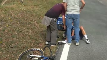 Landa se retira y expulsan al chófer del coche médico implicado en su caída