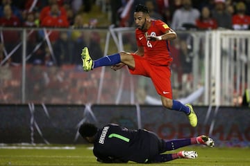 Chile - Ecuador, en imágenes