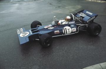 En 1971, después de un año no demasiado bueno en March, el piloto británico Jackie Stewart logró su segundo título mundial con Tyrrell. 