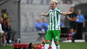 Rodri Sánchez, jugador del Betis, que interesa al Mallorca.