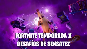Fortnite Battle Royale: desafíos de Sensatez