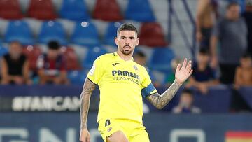 En el festival goleador del filial amarillo, el central sumó un tanto. En el trabajo defensivo siempre cumple.