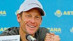 Armstrong: "No vengo a desbancar a Contador"