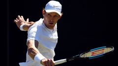 Nicol&aacute;s Jarry en Wimbledon 2018.