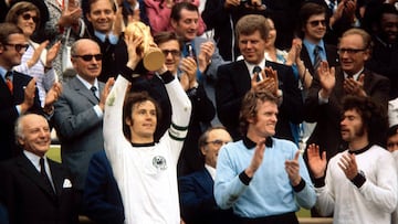 Franz Beckenbauer, who has died at the age of 78, is best known for his achievements with Bayern Munich and Germany.