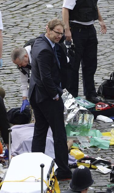 Tobias Hellwood: el diputado 'hroe' del ataque de Londres