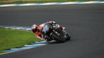 Stoner, durante uno de sus test del pasado año.