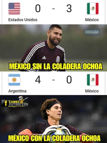 Los memes no perdonan a México tras ser goleado