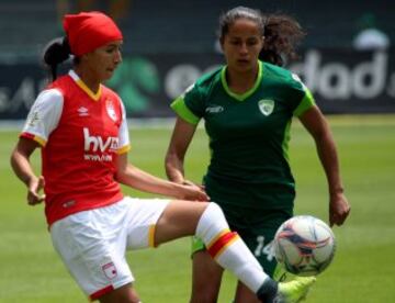 El fútbol femenino debuta en El Campín con triunfo de Santa Fe