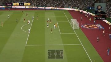 Rabieta del Kun con el árbitro