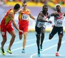 El 4x400 español fue eliminado