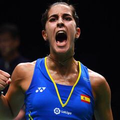 Primer triunfo de Carolina Marín en la Premier League de la India