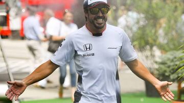 Fernando Alonso fue séptimo en Hungría.