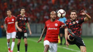 El centrocampista no se fue conforme con el empate ante Internacional tras ir perdiendo por dos goles, al señalar que “quedó un sabor amargo".