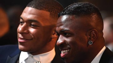 Mbappé y Vinicius.
