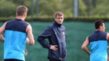 <b>UNA SEMANA DE LO MÁS INTENSA. </b>Vilanova tenía marcada en rojo esta semana en su calendario, pues es la más ajetreada de toda la pretemporada. Tras la doble sesión de ayer y el entrenamiento de hoy, la plantilla afrontará dos partidos en apenas cuatro días: mañana, ante el Manchester United, y el sábado, frente al Dinamo de Bucarest.