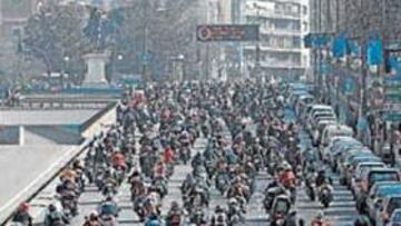 Los corredores por Madrid