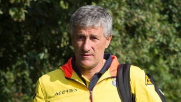 Escribá tira de los virtuosos en el aniversario de Quique Setién