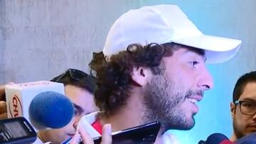 La frase con que Lama se refiri¨® a la nueva pol¨¦mica del 'Chino' R¨ªos
