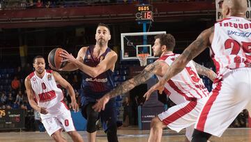 01/02/18 PARTIDO BALONCESTO BASKET
EUROLEAGUE EUROLIGA REGULAR SEASON ROUND 21
BARCELONA LASSA - ARMANI EXCHANGE OLIMPIA MILAN
JUAN CARLOS NAVARRO Y VLADIMIR MICOV