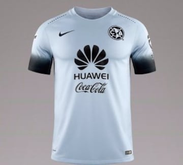El color obscuro es una de las playeras más recientes del Club América.