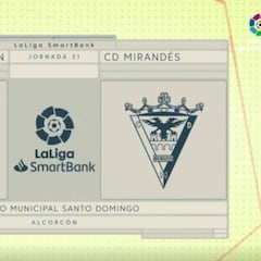 Resumen y gol del Alcorcón vs. Mirandés de la Liga Smartbank