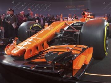 Así es el Mclaren-Honda MCL32 que conducirá Alonso en 2017