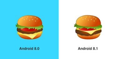 Se acabó la 'pesadilla' del emoji Hamburguesa, Google lo arregla