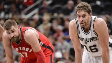 Pau Gasol y Jonas Valanciunas estuvieron cerca de ser compa&ntilde;eros