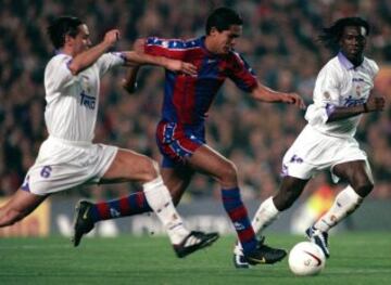 El brasileño Giovanni fue jugador del Barcelona de 1996 al 1999