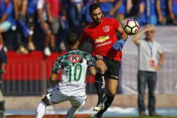 Universidad de Chile y Wanderers, en imágenes. 