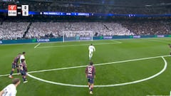 La burla de Mbappé en la cara al portero del Levante tras marcarle el 1-0