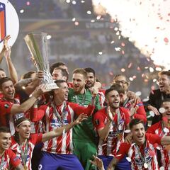 Atlético campeón: celebración de la 3ª Europa League, en directo
