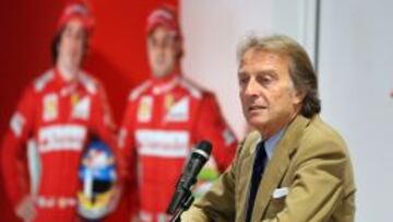 Montezemolo, durante su intervención de hoy en el nuevo Museo Ferrari.