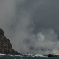 La Palma crece: se forma un delta