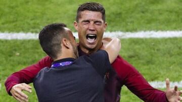 Cristiano con Ricky.