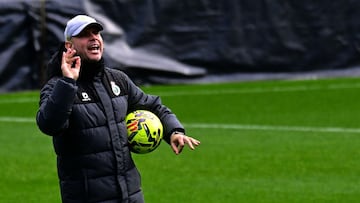 José Alberto, entrenador del Racing.
