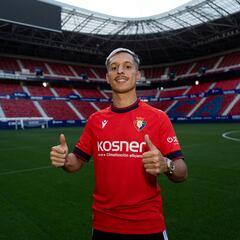 Bryan Zaragoza aterriza en Valencia... con Osasuna