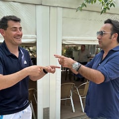 El encuentro viral entre Casillas e Iker Jiménez
