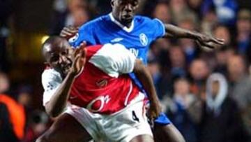 <b>NUEVA EXPULSIÓN</b>. El jugador que más veces ha sido expulsado en la historia de la Premier League también tuvo que abandonar el encuentro de Champions por sanción.