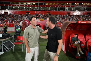 Rubi: “No podemos estar contentos, pero el esfuerzo del equipo nos ha llevado al empate”