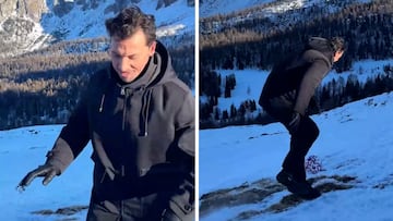 Ibrahimovic la lía en plena grabación de un anuncio: “Es la primera vez que me pasa...”