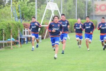 Universidad de Chile volvió a las prácticas.